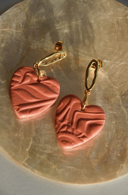 valentijn hart roze goud